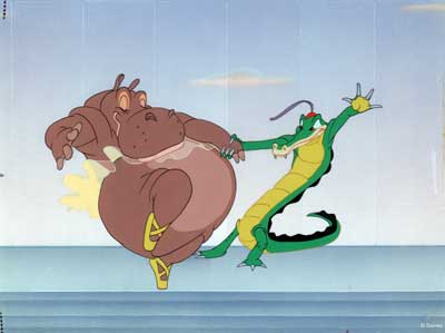 Hippo and Alligator Dancing