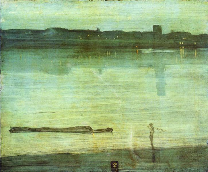 Whistler's Nocturne in Blue and Green